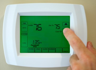 Thermostat service by A&V Cool Air and Refrigeration